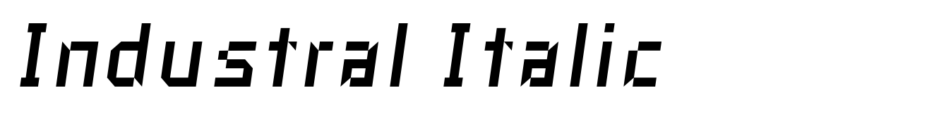 Industral Italic